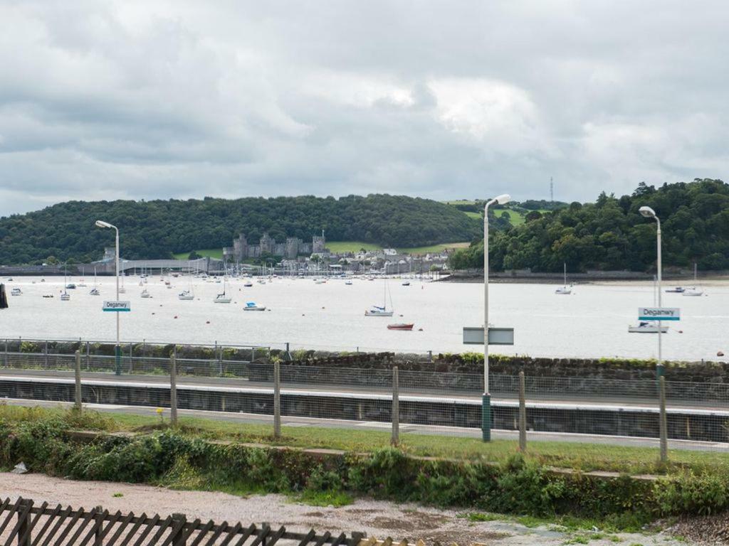 Ferienwohnung Glan Y Mor, 147 Station Road Deganwy Exterior foto